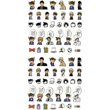 Amazon 名探偵コナン Kiratto Mark Seal ベーシック アニメ 萌えグッズ 通販