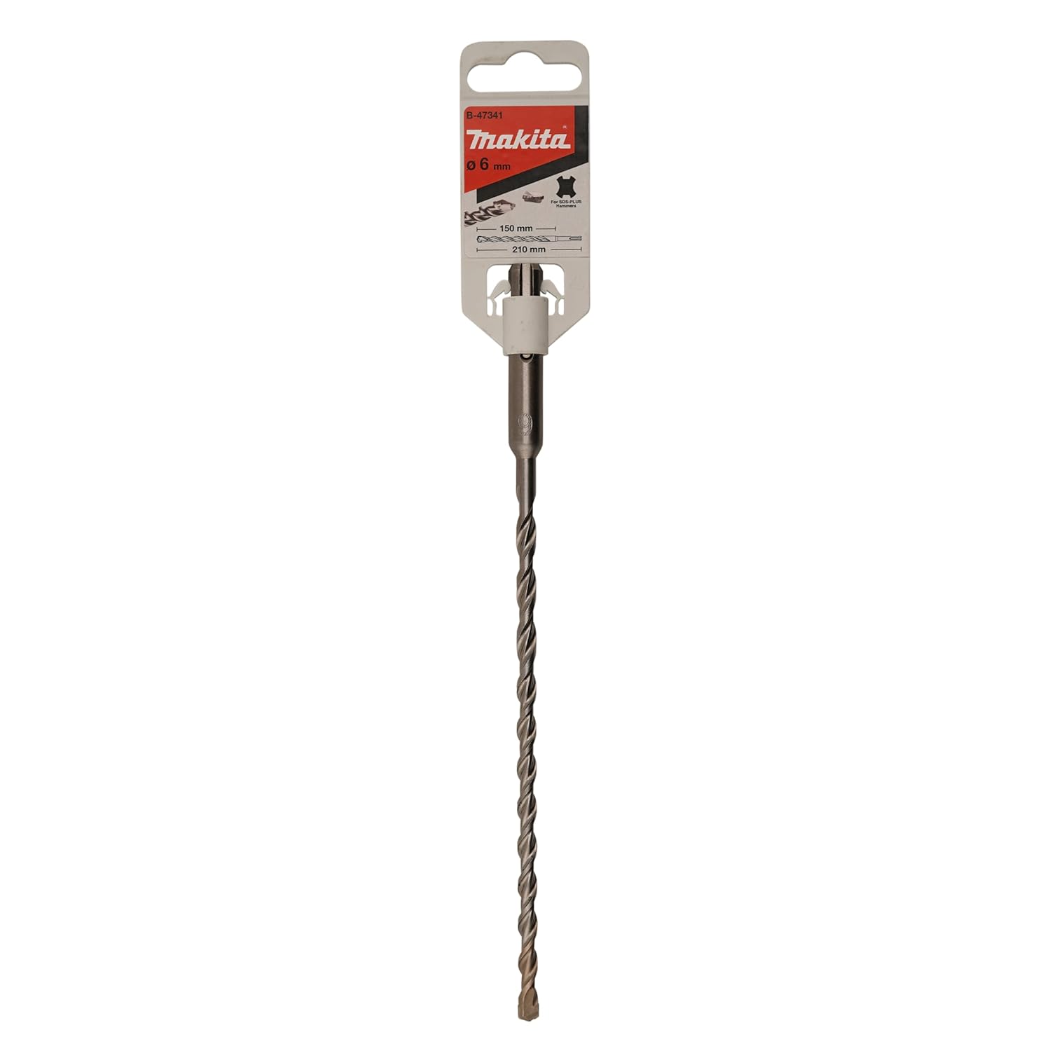 B-47341 Hammer Drill Bit SDS-Vplus 6mmx8.27In