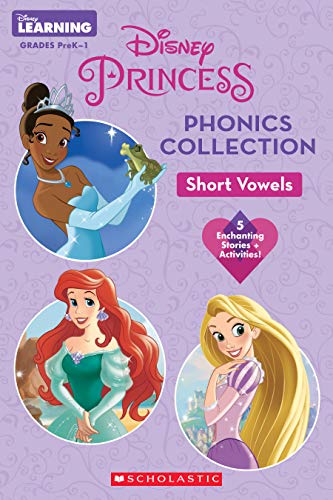 Scholastic Disney Princess Phonics Collection: Short Vowels (Disney Learning: Bind-Up)