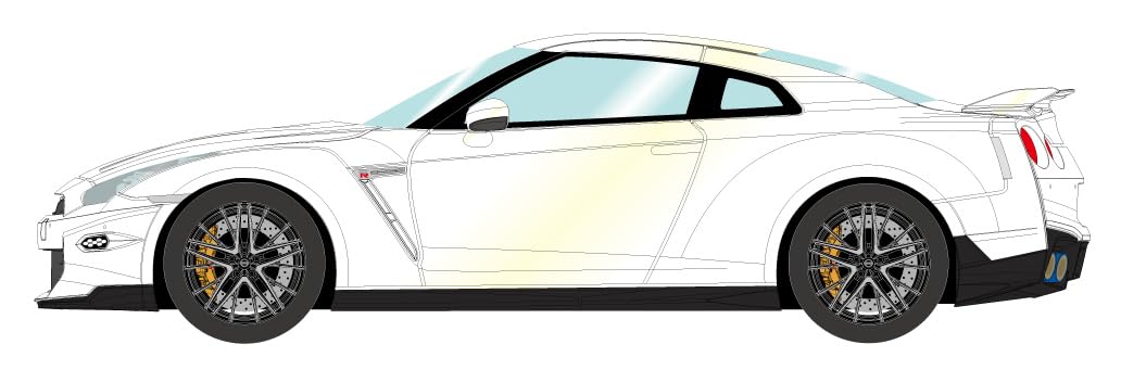 アイドロン 1/18 日産 GT-R プレミアムエディション 2024 ホワイト アイドロン 1/18 日産 GT-R プレミアムエディション 2024