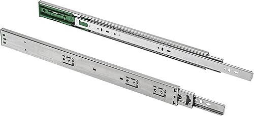 GTV Guías de Cajón de Bolas VERSALITE LIGHT, L450 mm, Extracción Total con Cierr