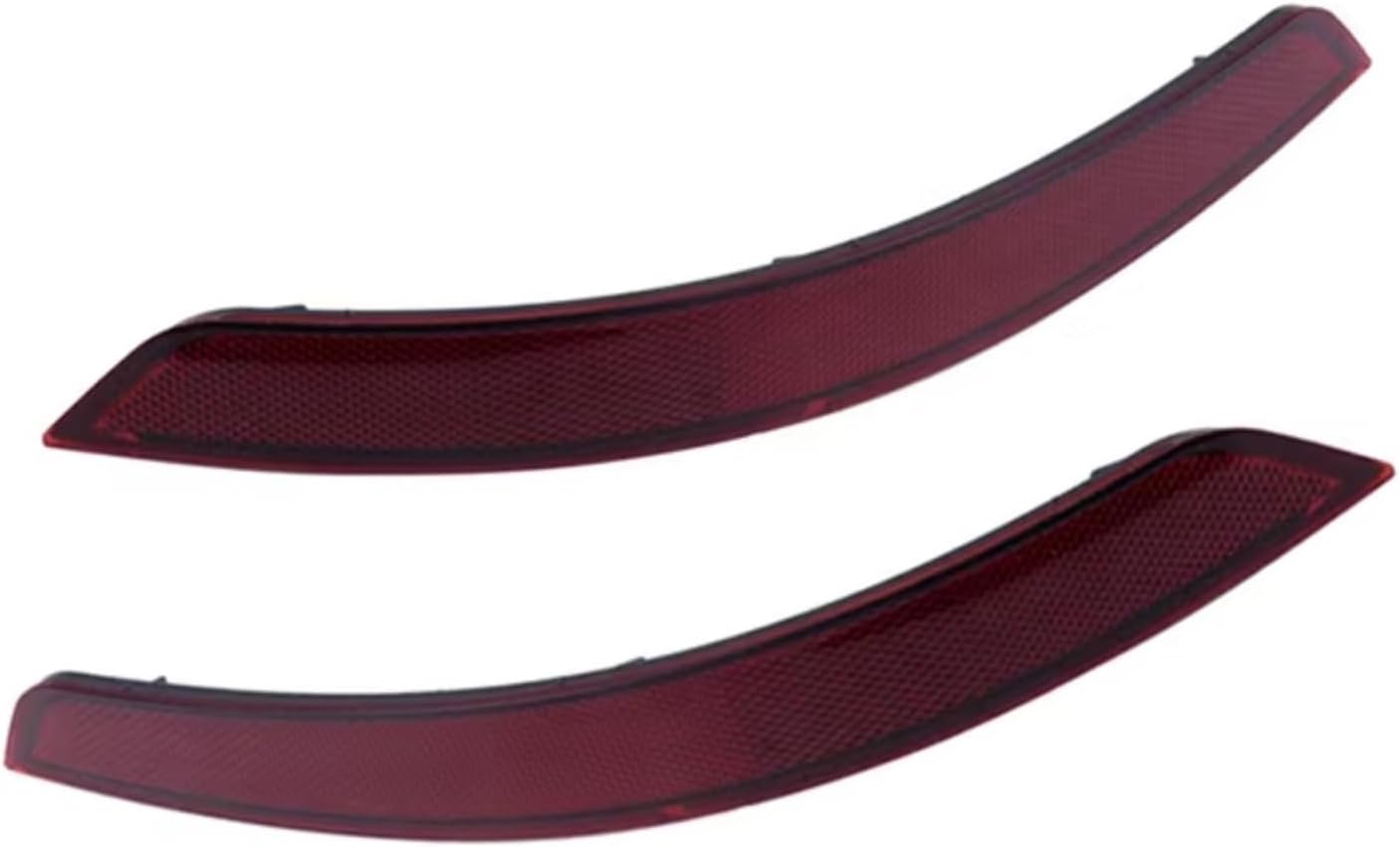 Rear Bumper Tailgate Reflector Compatible With VW For Sharan 2011 2012-2016 7N0945105B 7N0945106B Car Taillight Rear Bumper Reflector Brake Red Lens Warning Lamp(Left)