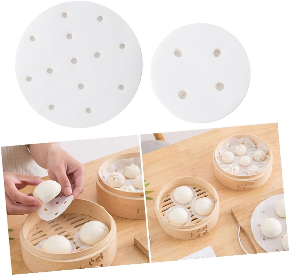 Steamer Paper 200 Sheets White Silicon Paper Perforated