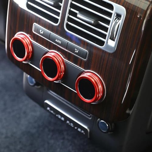 Bouton de commande climatisation Range Rover Vogue finition habitacle luxe