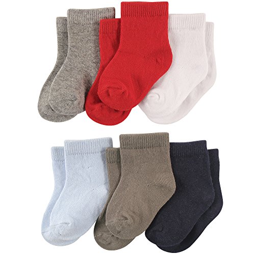 Image of Luvable Friends Unisex Baby Newborn and Baby Socks Set