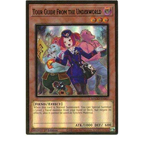 Tour Guide From the Underworld - MAGO-EN007 - Premium Gold Rare - 1st Edition