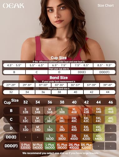 Image of OEAK Womens Wireless Jelly Bras V Mesh Comfortable Bralette Supportive Tshirt Bra No Underwire Seamless Push Up Everyday Bras