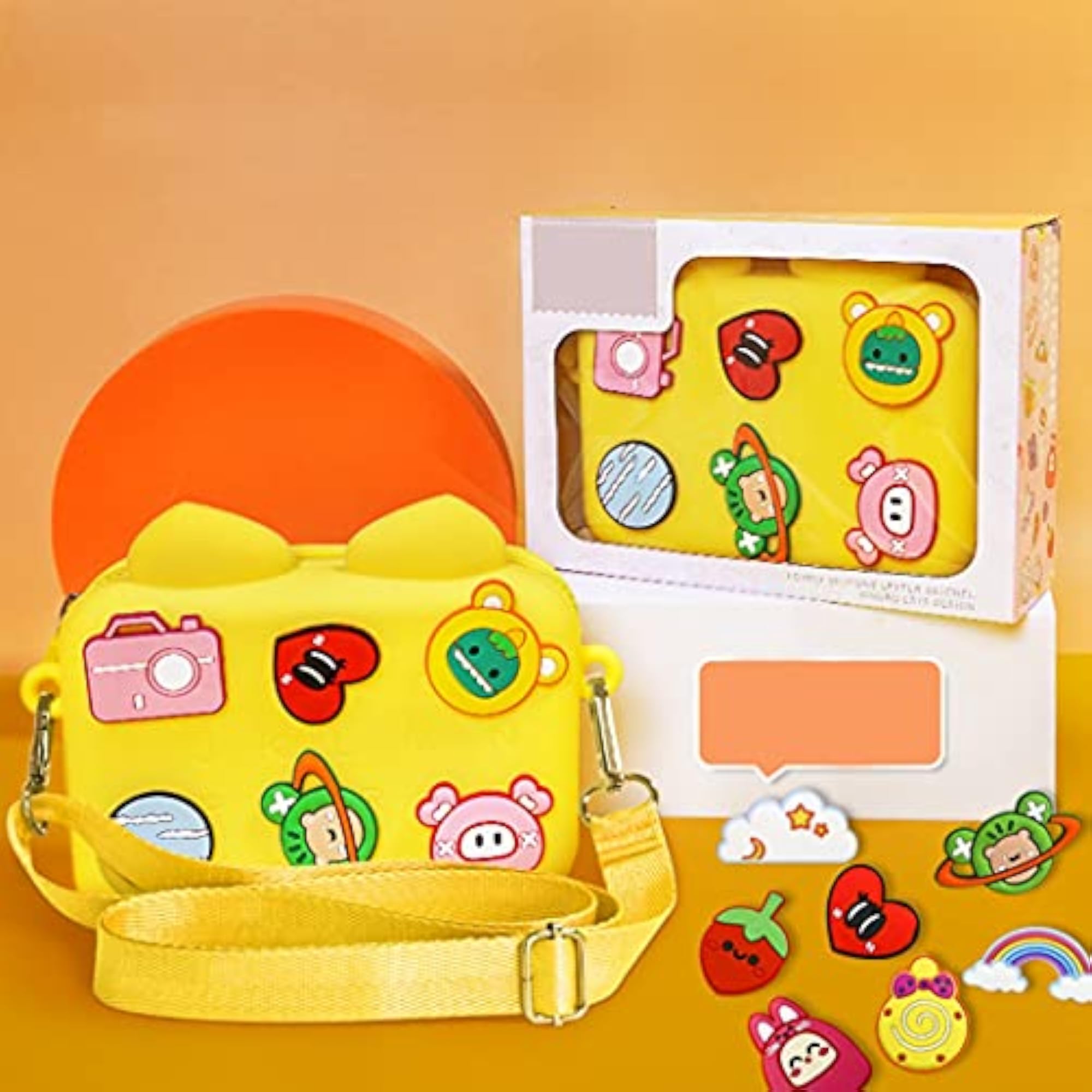 Kids Crossbody Bag, Splashproof Coin Pouch