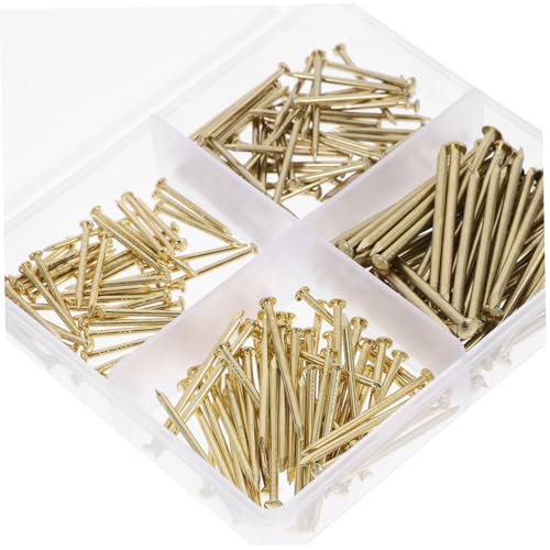 Image of 1set Assorted Nails Kit for Hanging Pictures Home Use Multi-Specification Wall Panel Hardware User-Friendly Tools for for Picture Frames Crafts