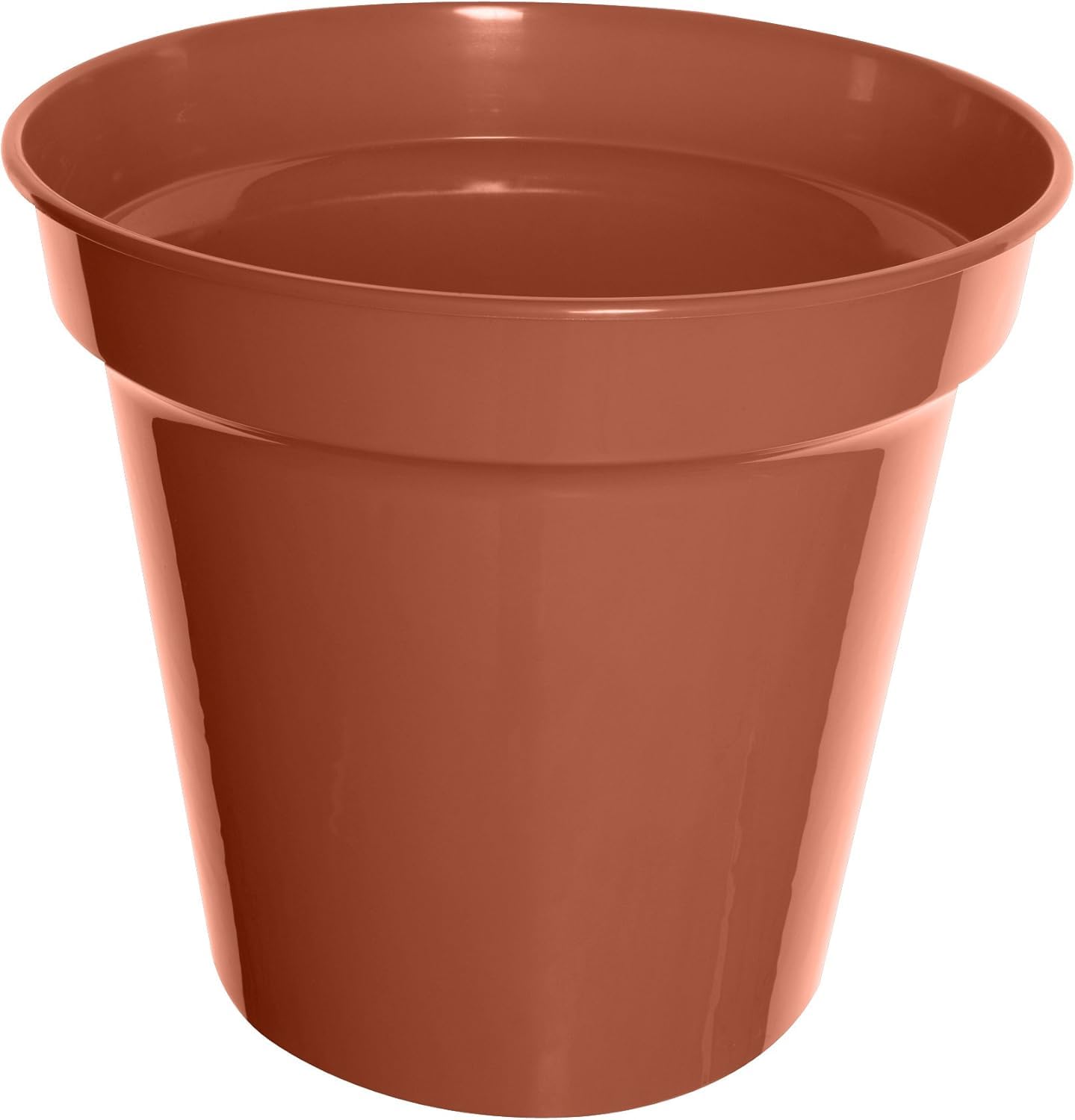 Concept4u Garden Planters Outdoor Plastic Plant Pots 18L Flower Nursery Pots Decorative Garden Plant Container Lightweight Flower Pots Vegetables Seedling Terracotta