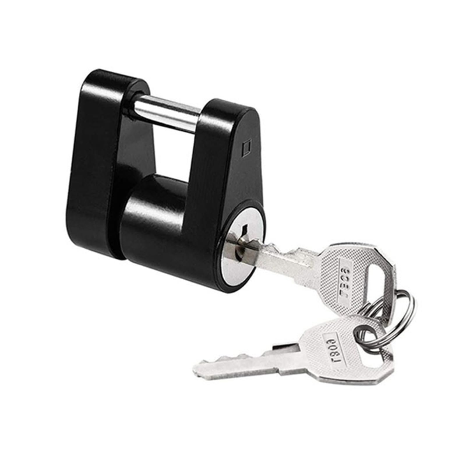 Trailer Hitch, Anti-Rust Trailer Coupler Hitch Stainless Steel Quick Lock Release Pin Towing Stroller Hook Clip 50LC