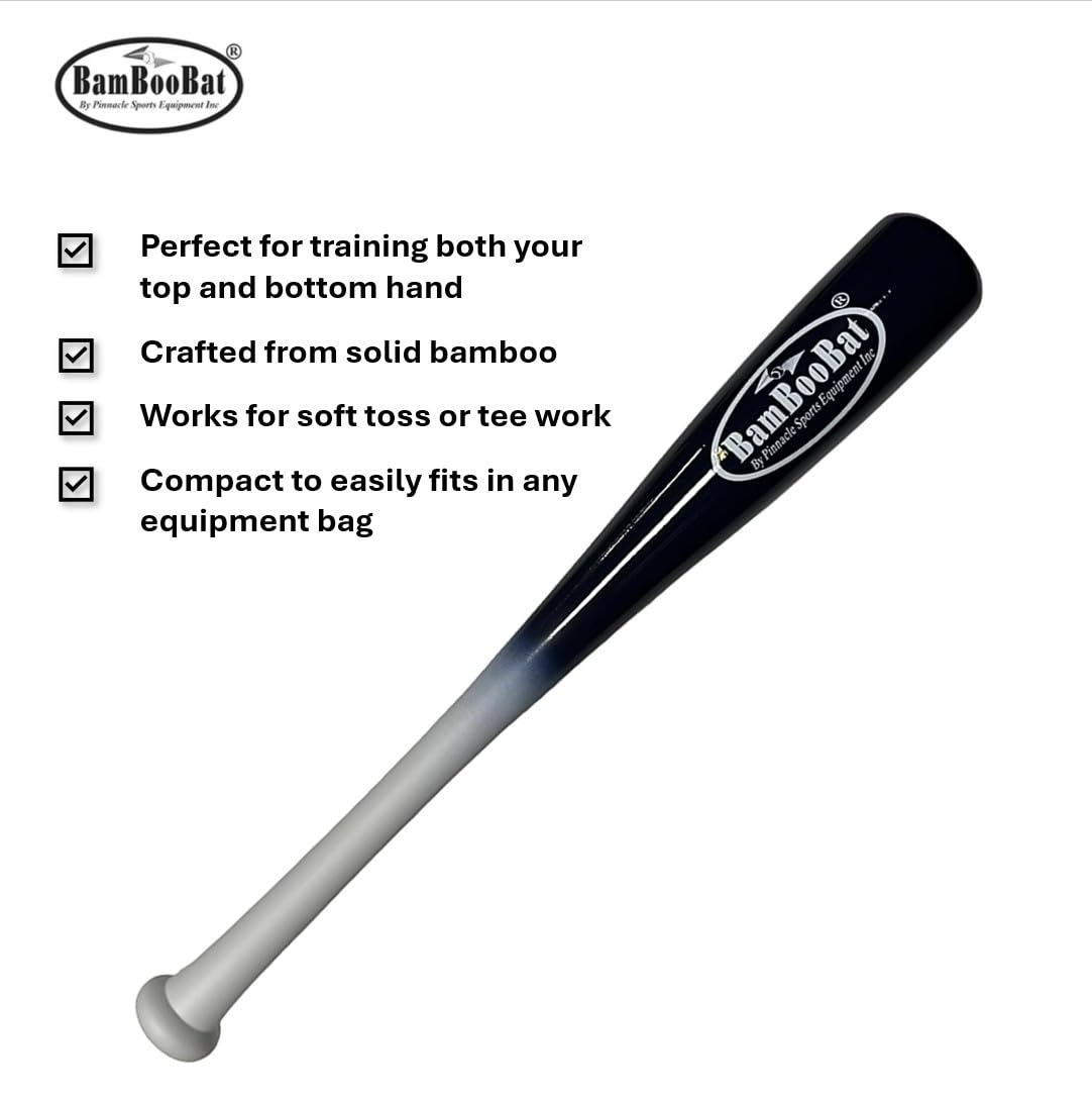 Bat Baseball BF-B Rosso Mazza Da Baseball BF-B In Bambù - Lunghezza 88,9cm,  Colore Rosso, Per Allenamento E Partite Barnett Sport Legno, image size:1082x1087