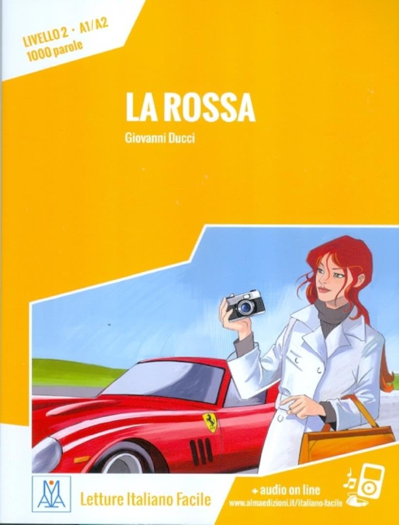Italiano facile: La rossa. Libro + online MP3 audio