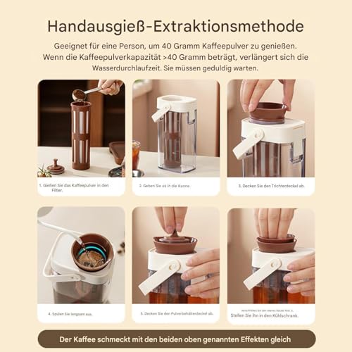 Récipient transparent liquide et café avec couvercle hermétique - 8