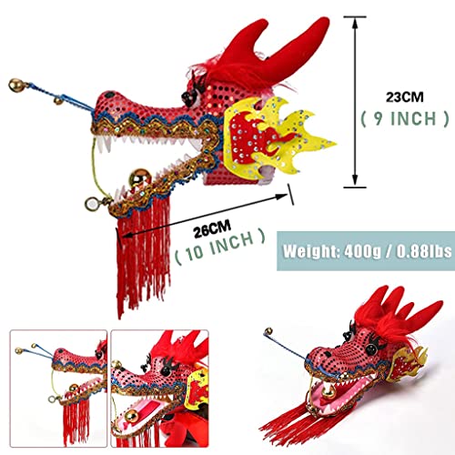 Schudden Poi Dragon Dance Lint Fitness Dragon Dance Lint Streamer voor Outdoor Lente Uitje Achtertuin Spelen Glasvezel… - Image 4