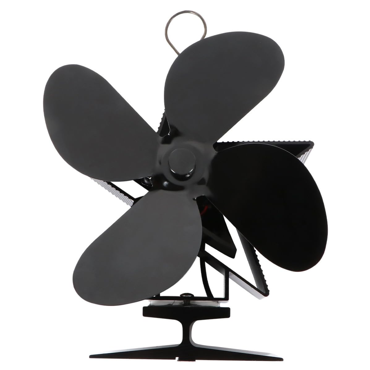 Ventilador de Chimenea de Aluminio Negro, bajo Consumo y Protección