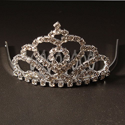 Mini Bridal Wedding Rhinestone Hair Comb Pin (Style 1)