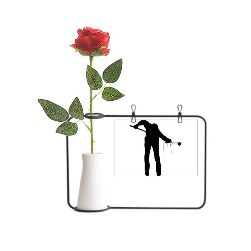 Fleur artificielle de billard suspendue en roses pour bouteille de prestige