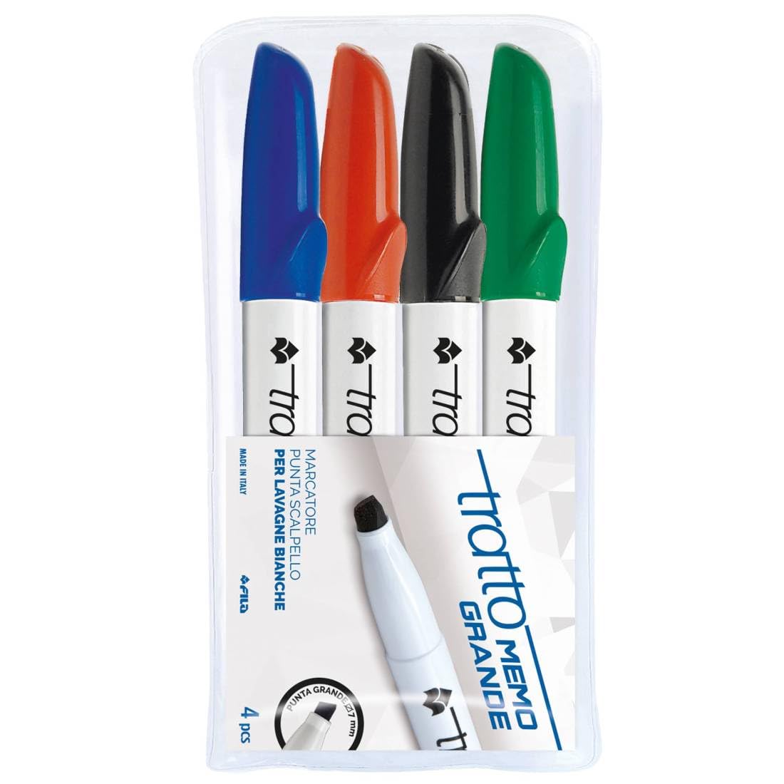 Fila-Tratto 856003 Tratto redimark Marcatore nero a base alcool, punta