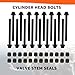 3.6 Head Gasket Set w/Bolts 2011-2016 for Jeep Grand Cherokee Wrangler, 2011-2020 for Dodge Avenger Challenger Charger Journey for Chrysler 200 300 Ram 1500 2500 3.6L Pentastar V6 HS26541PT ES72467