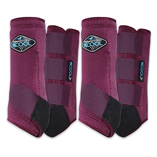 Image of Professional's Choice 2XCOOL Sports Medicine Horse Boots | Protective & Breathable Design for Ultimate Comfort & Durability in Active Horses | Value 4 Pack