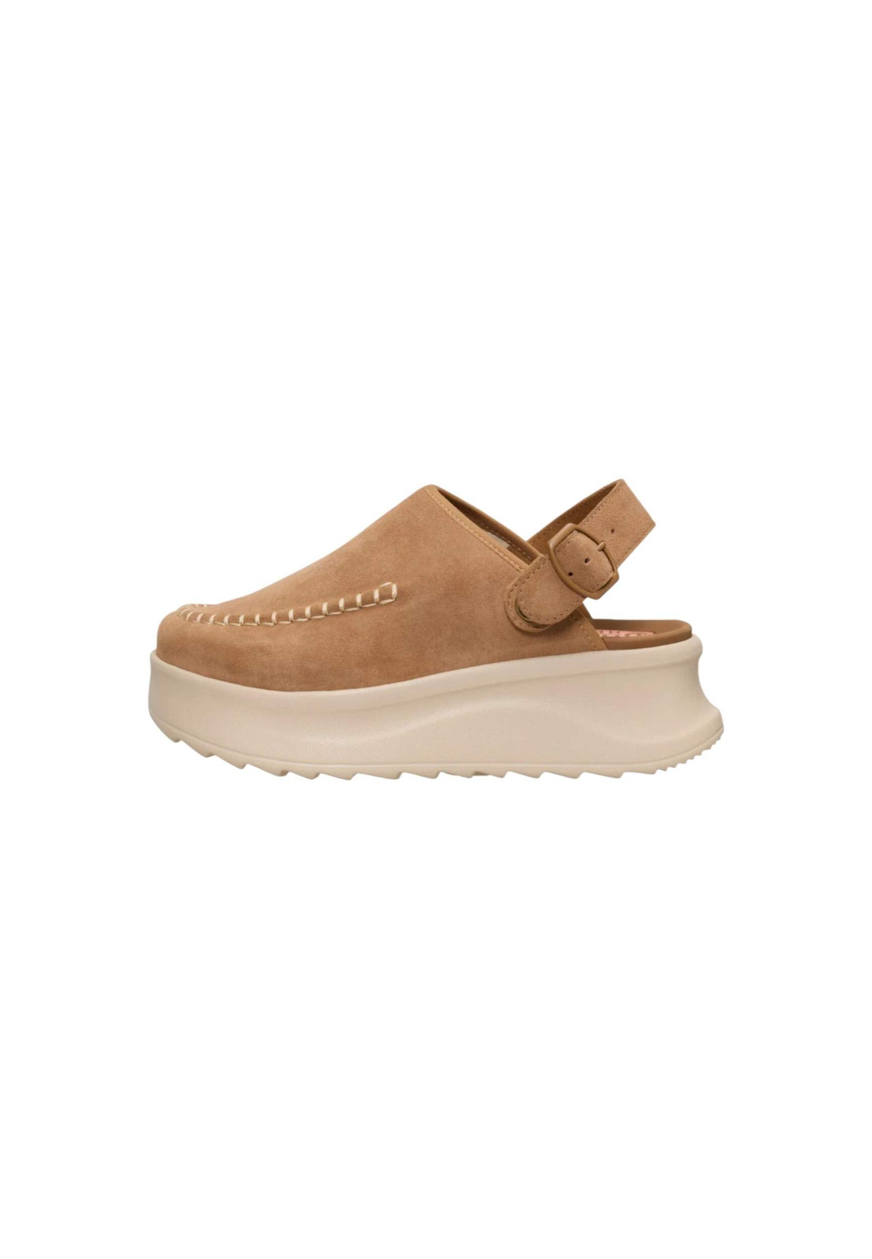 HEYDUDE Women’s Delray Suede Platform Clog