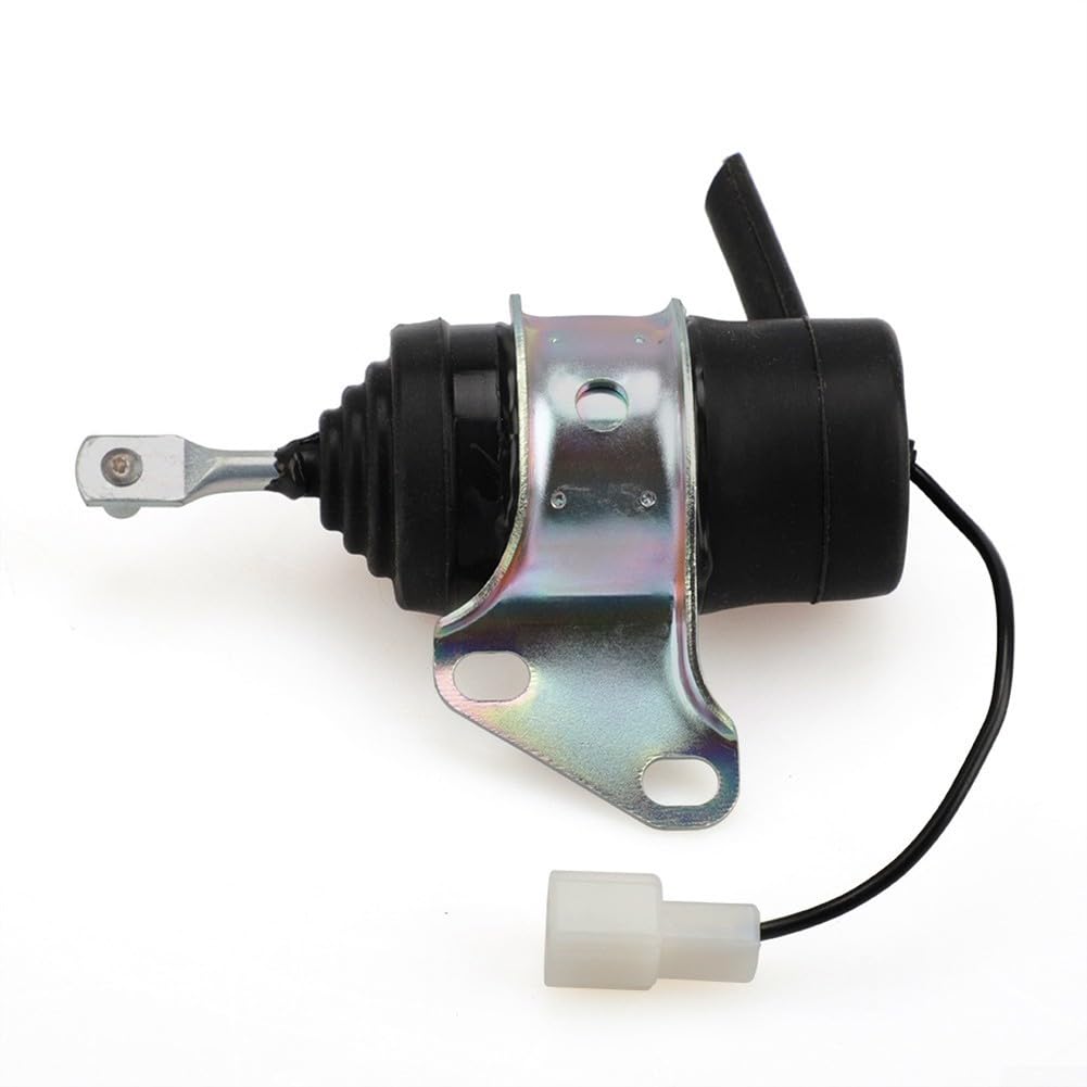 Válvula de cierre de combustible diesel solenoide 12V 16851-60014 052600-4531 para modelos de motor Kubota Z482 BX7410D adecuados para aplicaciones de excavadora de cortacésped de tractor