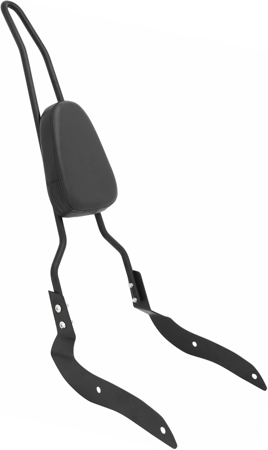 27" Passenger Tall Sissy Bar Rear Backrest Fit for Yamaha Road Star XV1700PC XV1700PCM Midnight Warrior 2002-2010, Black