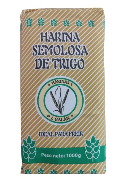 J. Galan Harina Especial Fritura Semolosa de Trigo 1000g