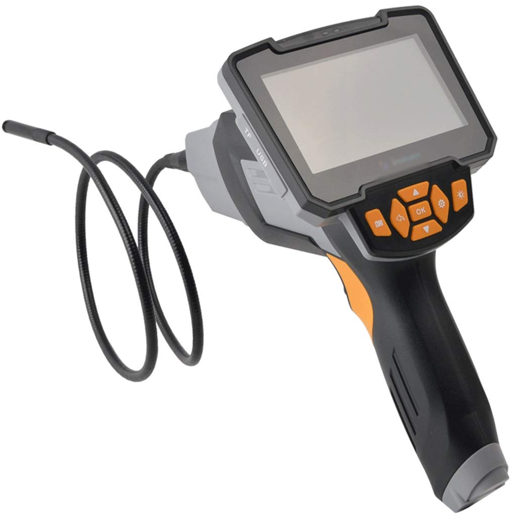 Endoscopio Digitale Industriale HD 1080p, Telecamera Di Ispezione Endoscopica Ips Da 43 Pollici Con Guida Per Cavi Portatile Impermeabile Ip67 8 Led E Cavo Semirigido 93085171
