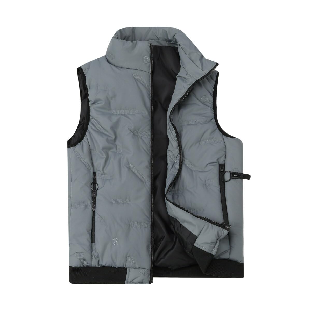 YOUTHUP Gilet da Uomo Trapuntato Scaldamuscoli Giacca Leggera Senza Maniche con Cappuccio Gilet da Esterno