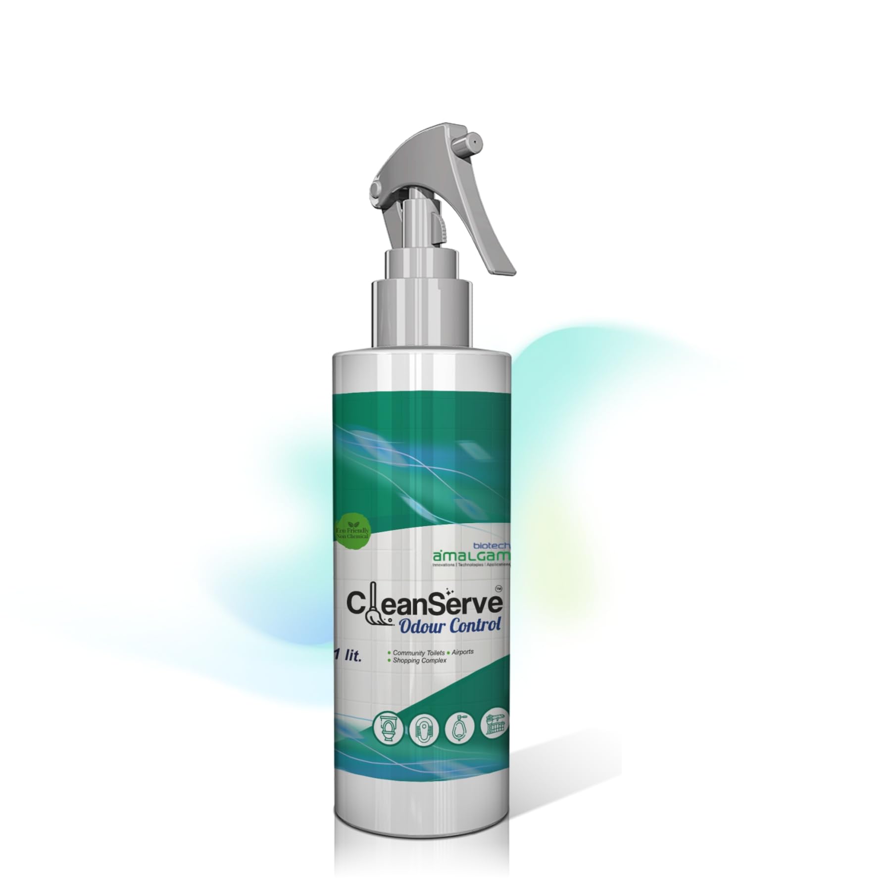 CleanServe Odour Control Spray โ 1L Bottle | Advanced Non-Toxic Odour Remover | Long-Lasting Fragrance - Solution for Homes, Offices & Indoor Spaces | Air Freshner Spray 1ltr | Odour Neutraliser Spray