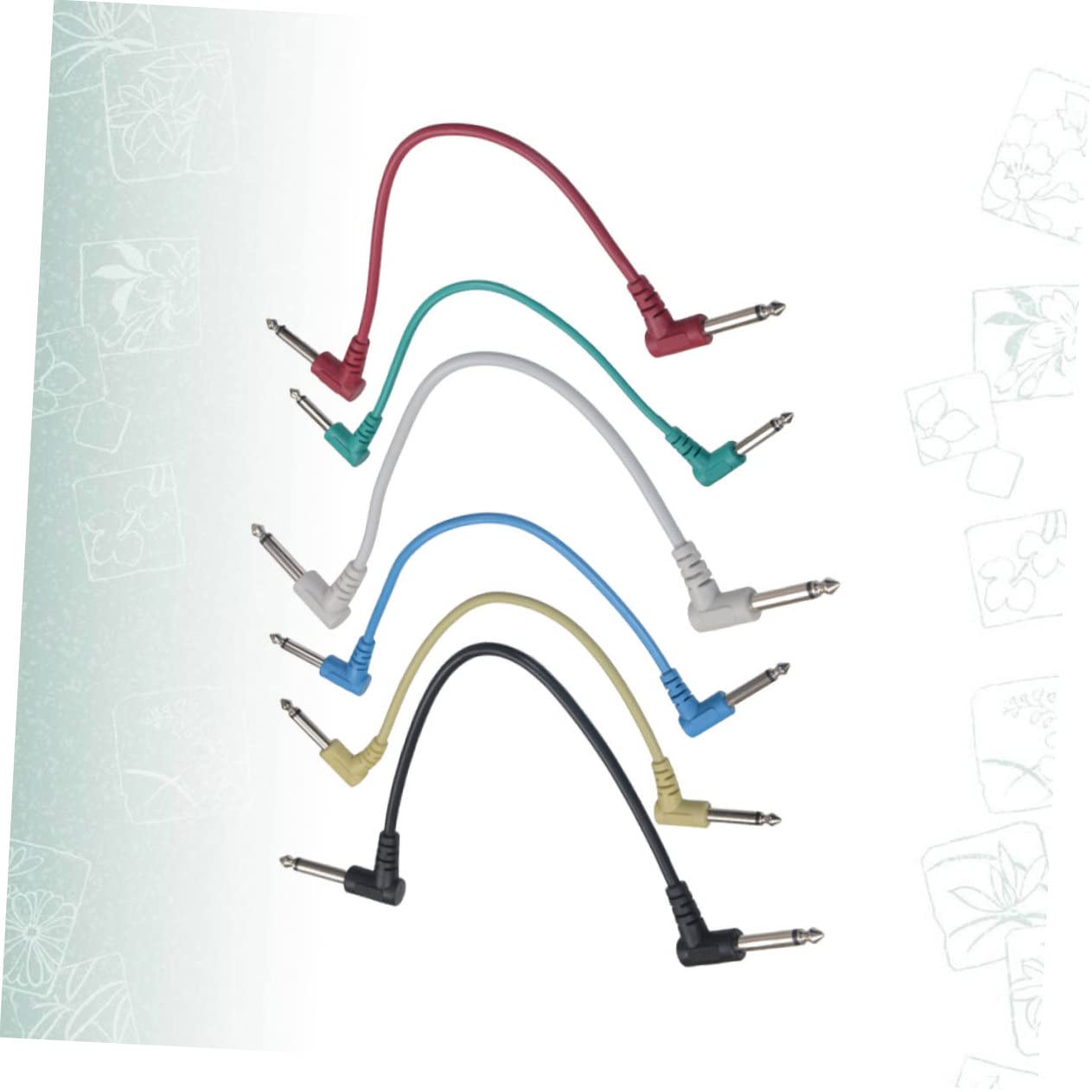 18piezas Cable De Para Guitarra Eléctrica Ángulo Para De y Instrumentos Reemplazo Rendimiento