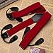 Buyless Fashion Butten End Suspenders for Men - 48
