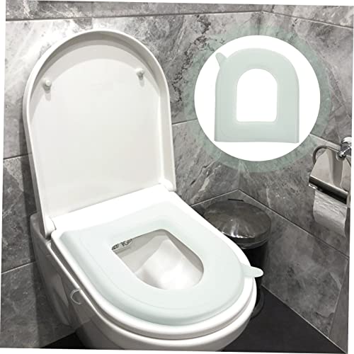 CUBTOL Toilettendeckel Toilettensitzdeckelabdeckung Toilettenpolsterkissen Toilettensitzbezug Winteraufkleber Toilettensitzkissen Komfortsitzkissen Verdicken Toilettensitzmatte – Bild 5