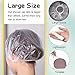 YGQQOY Shower Caps, 200PCS Large Thick Disposable Shower Caps, Bowl Covers, Clear Plastic Wrap for Women, Bath Caps for Hair Treatment