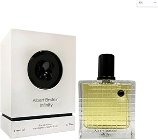 Albert Einstein Infinity Eau De Parfum Unisex Fragrance |100Ml (3.4Oz) | Sophisticated Day-to-Night Scent | Vibrant Notes of Mandarin, Jasmine, and Ambergris