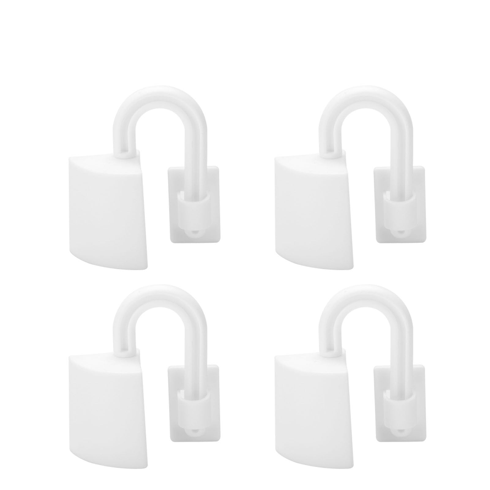 TIKATARER 4PCS Baby Door Pinch Guard, Child Safety Finger Protector for Hinges, Soft PP Material Door Stopper with Shock Absorption, Universal Fit for Doors with Gaps Over 9mm, Ideal for