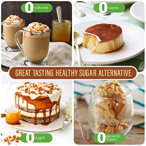 Stevia Select Caramel Stevia Drops - Liquid Zero Calorie Sweetener - All Natural Liquid Stevia Extract Sweetener Liquid - Stevia Liquid Drops Sweetener - Keto Sweetener & Sugar Alternative 2 Oz #TOP3