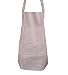 Red White Stripe Kitchen Cooking Catering Work Garden Apron Bib With Pockets