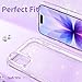 JJGoo Compatible with iPhone 17 Case Clear Glitter, Sparkle Soft TPU Transparent Shockproof Women Girls Slim Bling Sparkly Bumper Cover Phone Cases for iPhone 17