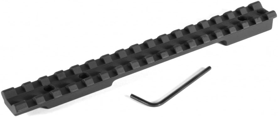 EGW Remington 700 Long Action 20 MOA Tactical Scope Mount, Black - 40102