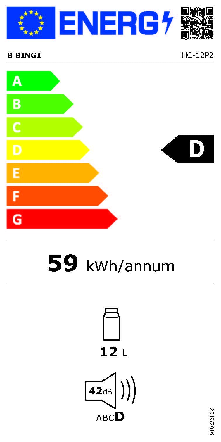 BINGI Kompressor Kühlbox 12.8 Liter Tragbarer Auto Kühlbox 12V / 24V DC und 110~240V AC Elektrische Kühlschrank Kompressor Gefrierbox für Auto LKW Picknick Camping und Heimgebrauch (‎HC-12P2)