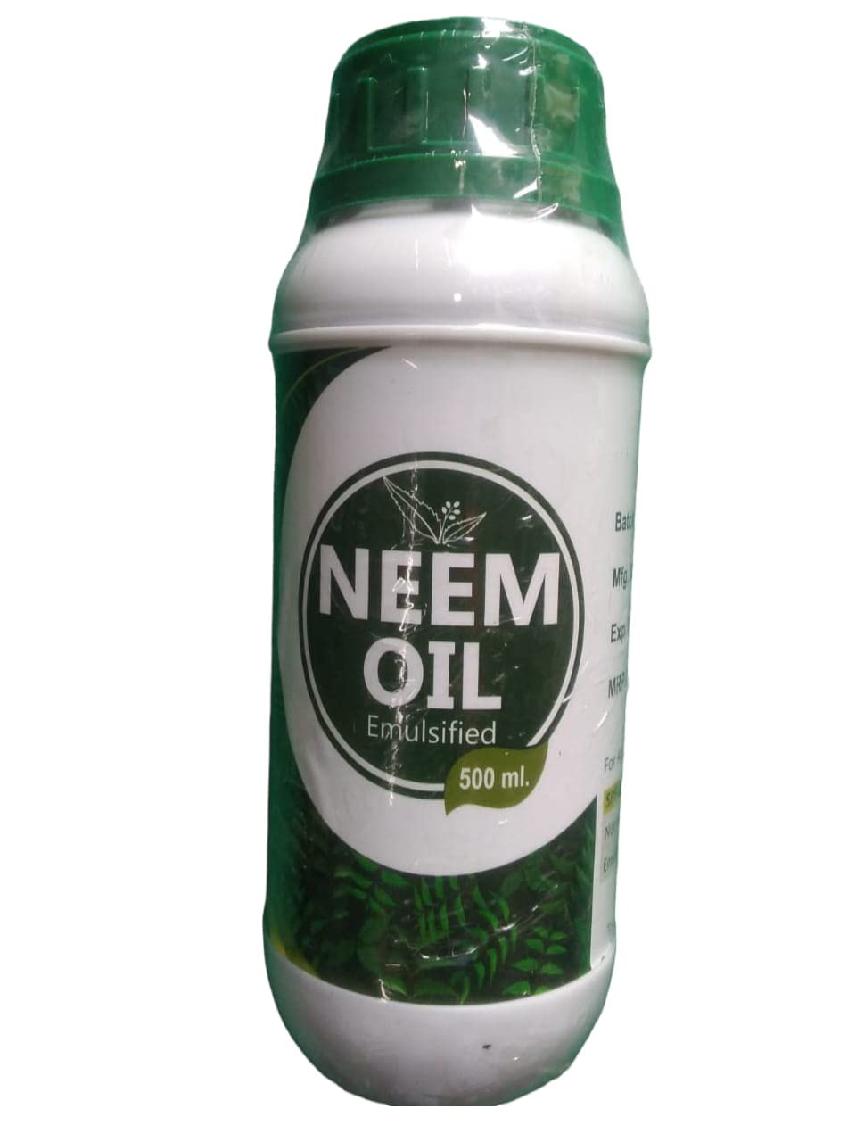 500Ml Water Soluble Neem Oil for Plant 100% Pure Natural Pest Repellent for Organic Farming and Gardening