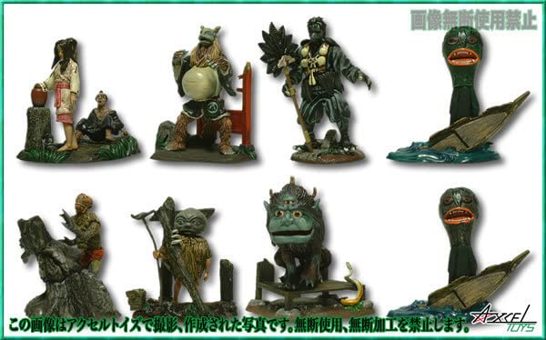 妖怪フィギュアコレクション Amazon | 即決)トレーディングフィギュアコレクション 大映特撮