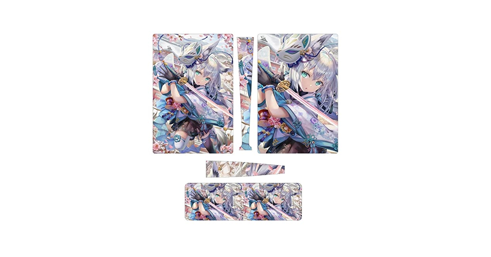 PlayStation - フブキ Amazon.co.jp: PS5ステッカー アニメ柄 VTuber しらかみ フブキ