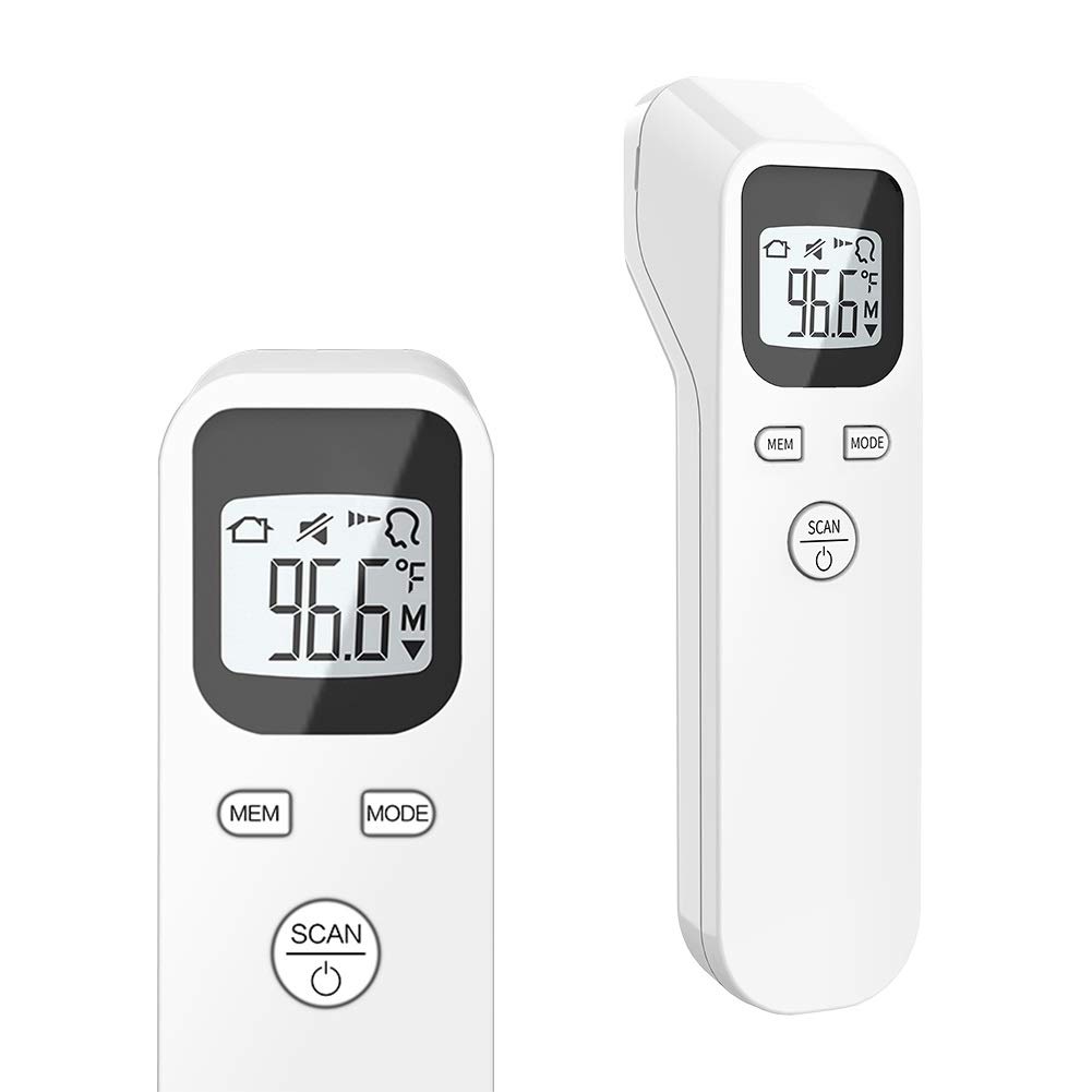 ULBRE Forehead Thermometer for Baby Kids and Adults Accurate Instant Reading Forehead Thermometer with LCD Display