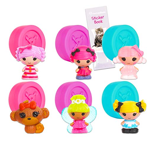 MGA Entertainment Lalaloopsy Blind Bags Party Favors ~ Bundle Includes 6 Lalaloopsy Tinies Figures Mystery Packs, Series 6, with Bonus Stickers (Lalaloopsy Party Supplies)