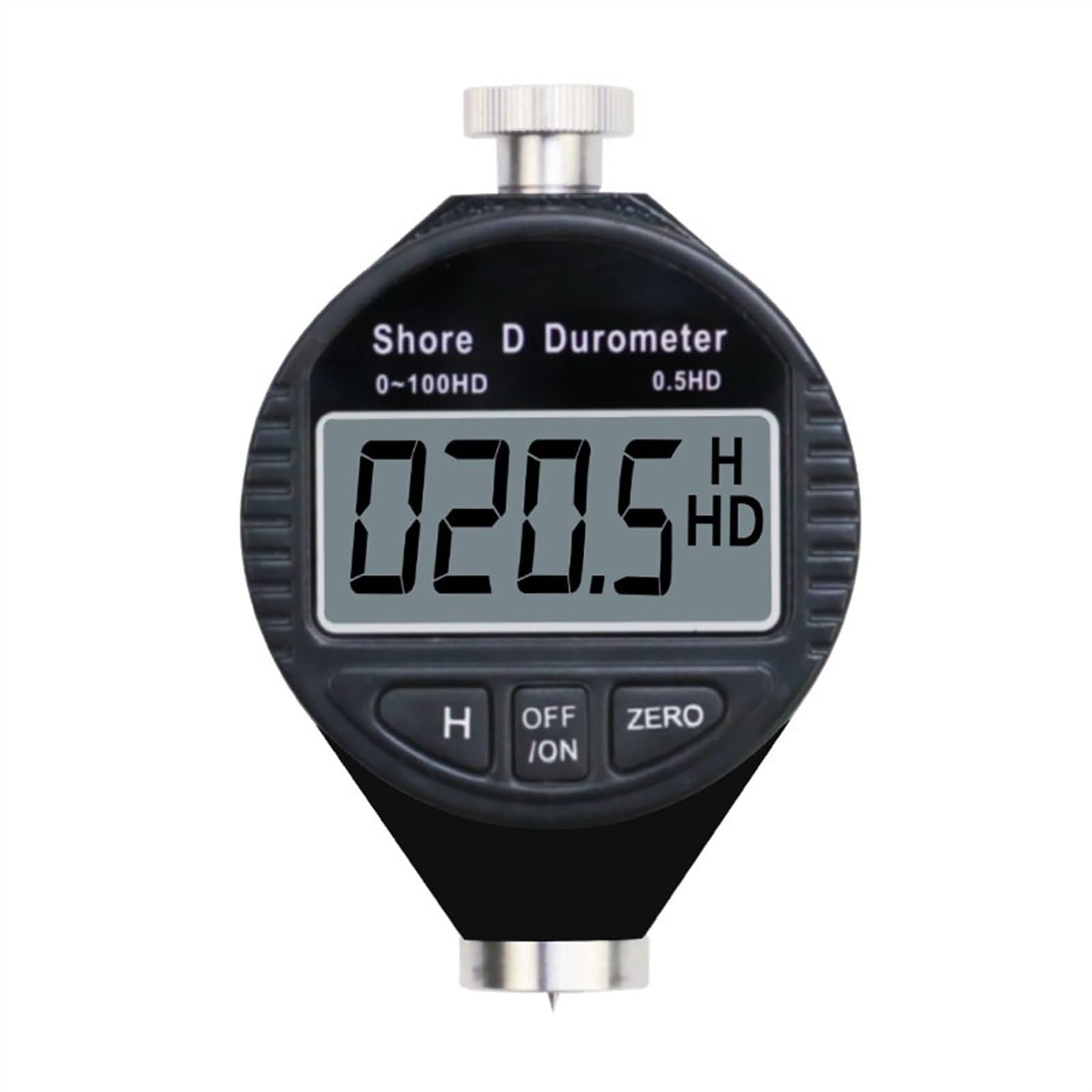 Hardness Testing Equipment Digital Shore Hardness Durometer Digital Hardness Tester Hardness Meter Shore 0-100 A/C/D For Plastic Leather Rubber Multi-resin (Color : Shore D)