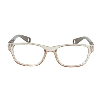 Redex Stylish Full Rim Rectangle Shape Flexible & Unbreakable Eyeglasses for Kids (Brown)